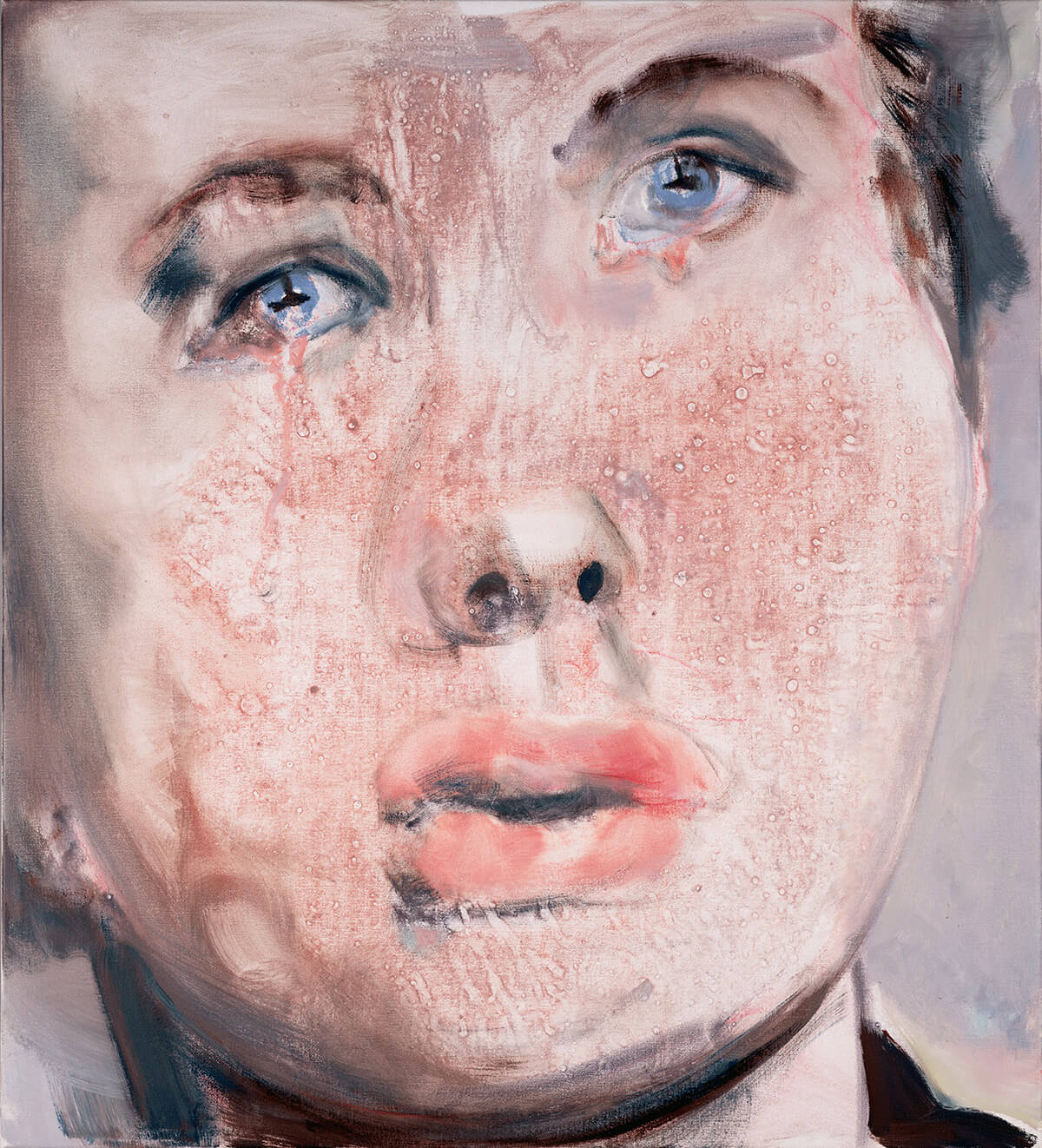 Marlene Dumas, <em>For Whom the Bell Tolls</em>, 2008. Oil on canvas. 100 x 90 cm. © Marlene Dumas, Photo: Peter Cox