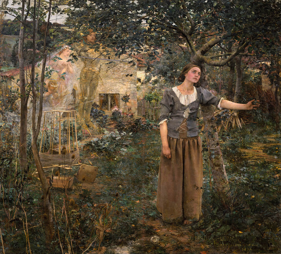 Jules Bastien-Lepage, <em>Jeanne d'Arc</em>, 1879. Courtesy: Metropolitan Museum of Art, New York.