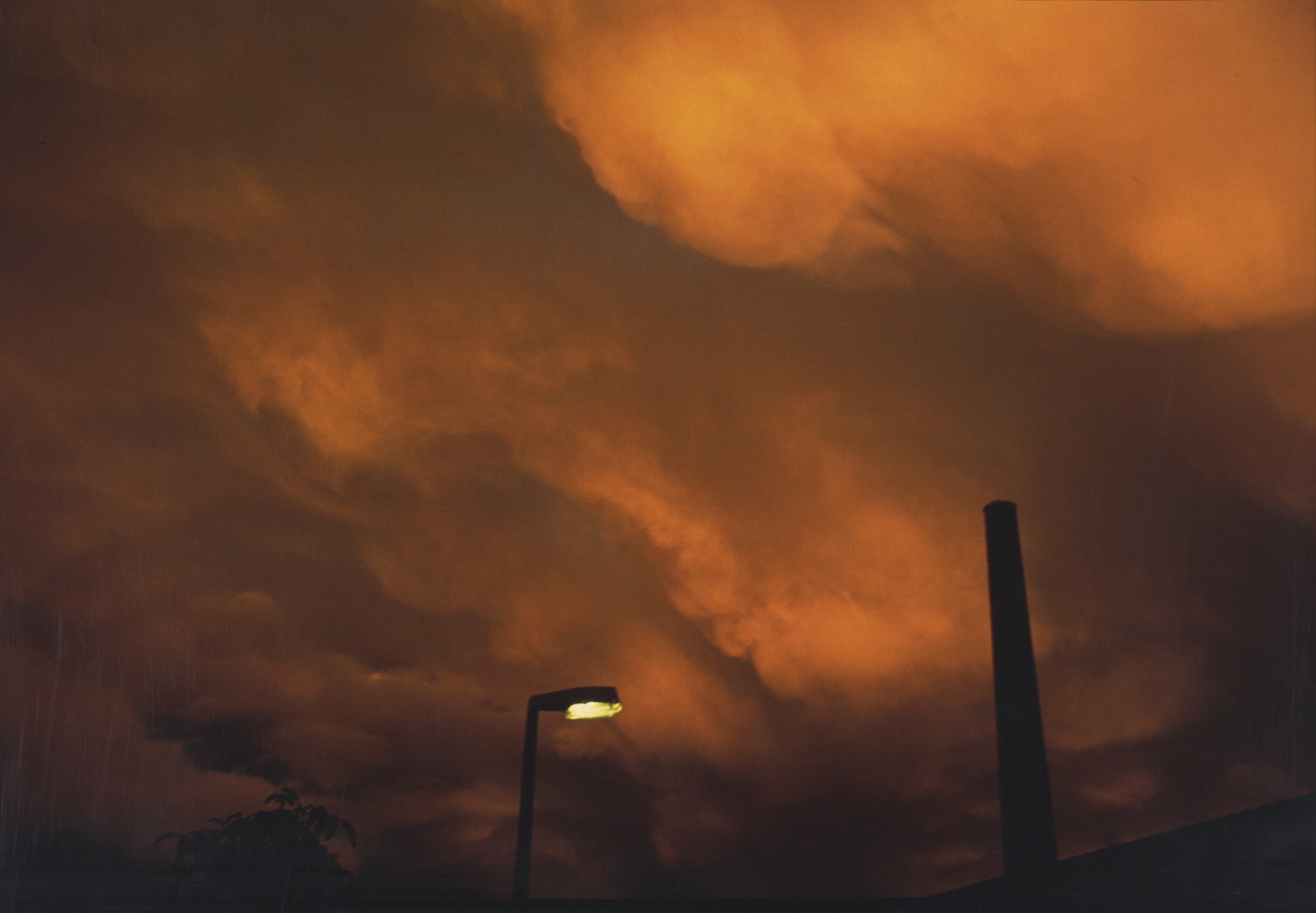 Nan Goldin, <em>The sky on the twilight of Philippine's suicide, Winterthur, Switzerland, </em> 1997.