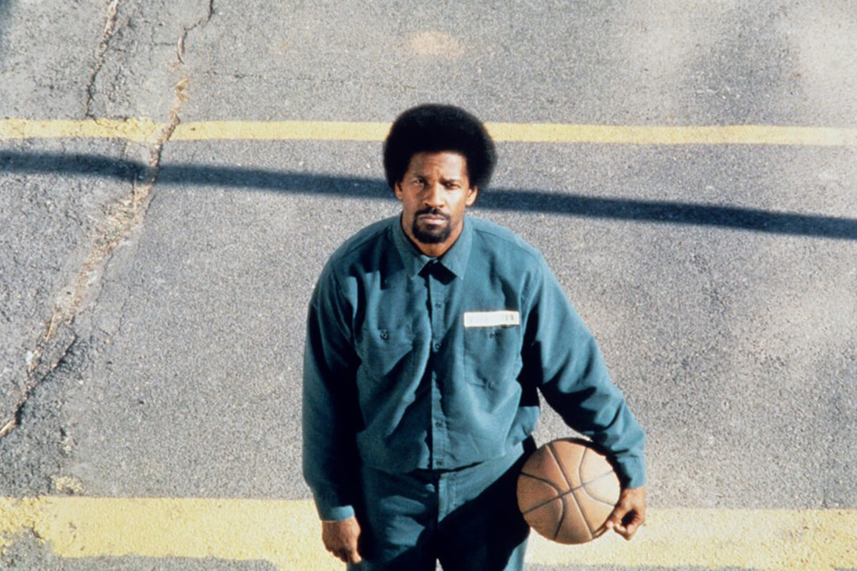 Denzel Washington in Spike Lee's 1998 film <em>He Got Game</em>.