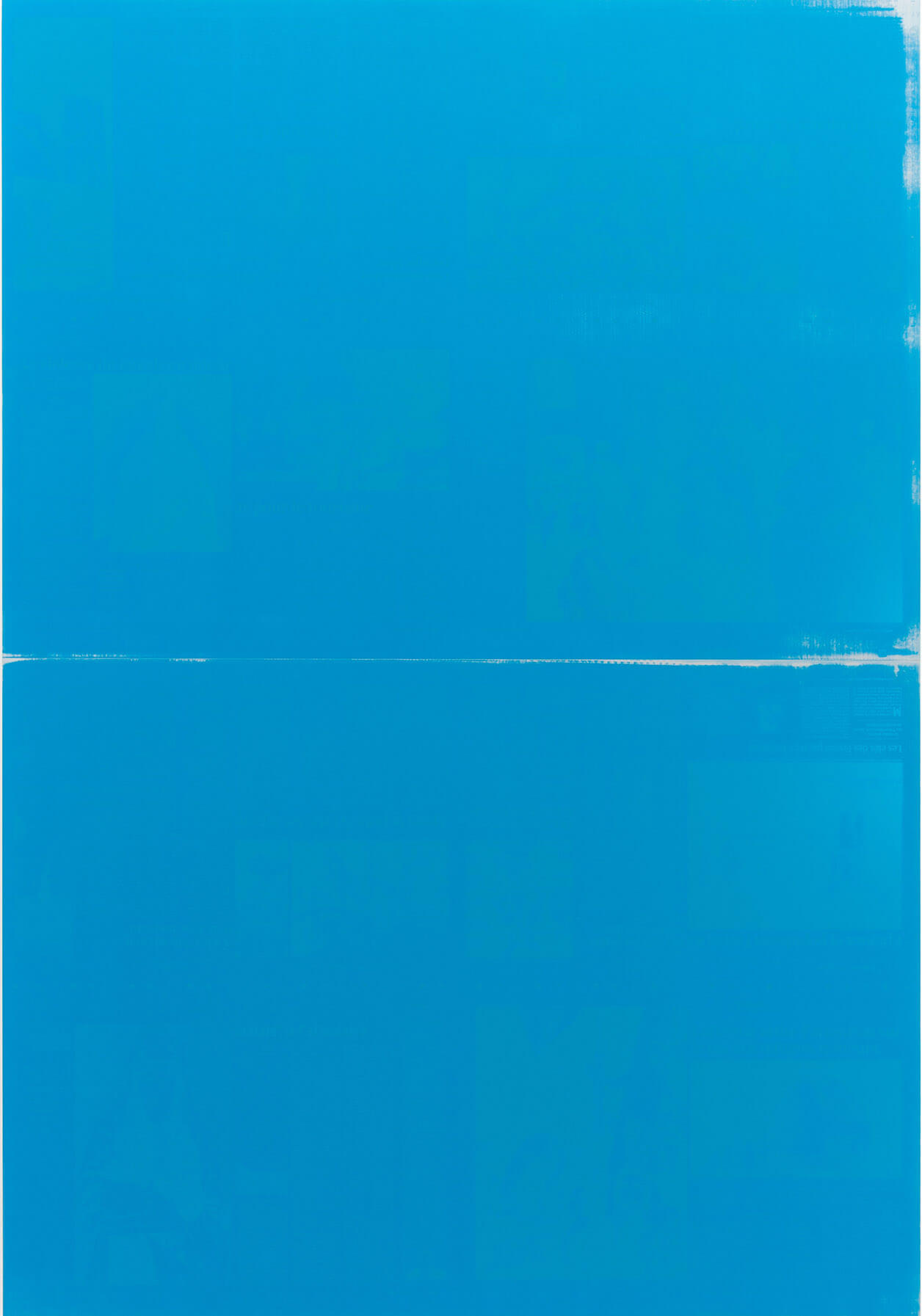 Emmanuel Van der Auwera, <em>Memento 2</em>, 2016. Offset panel on aluminum mount.