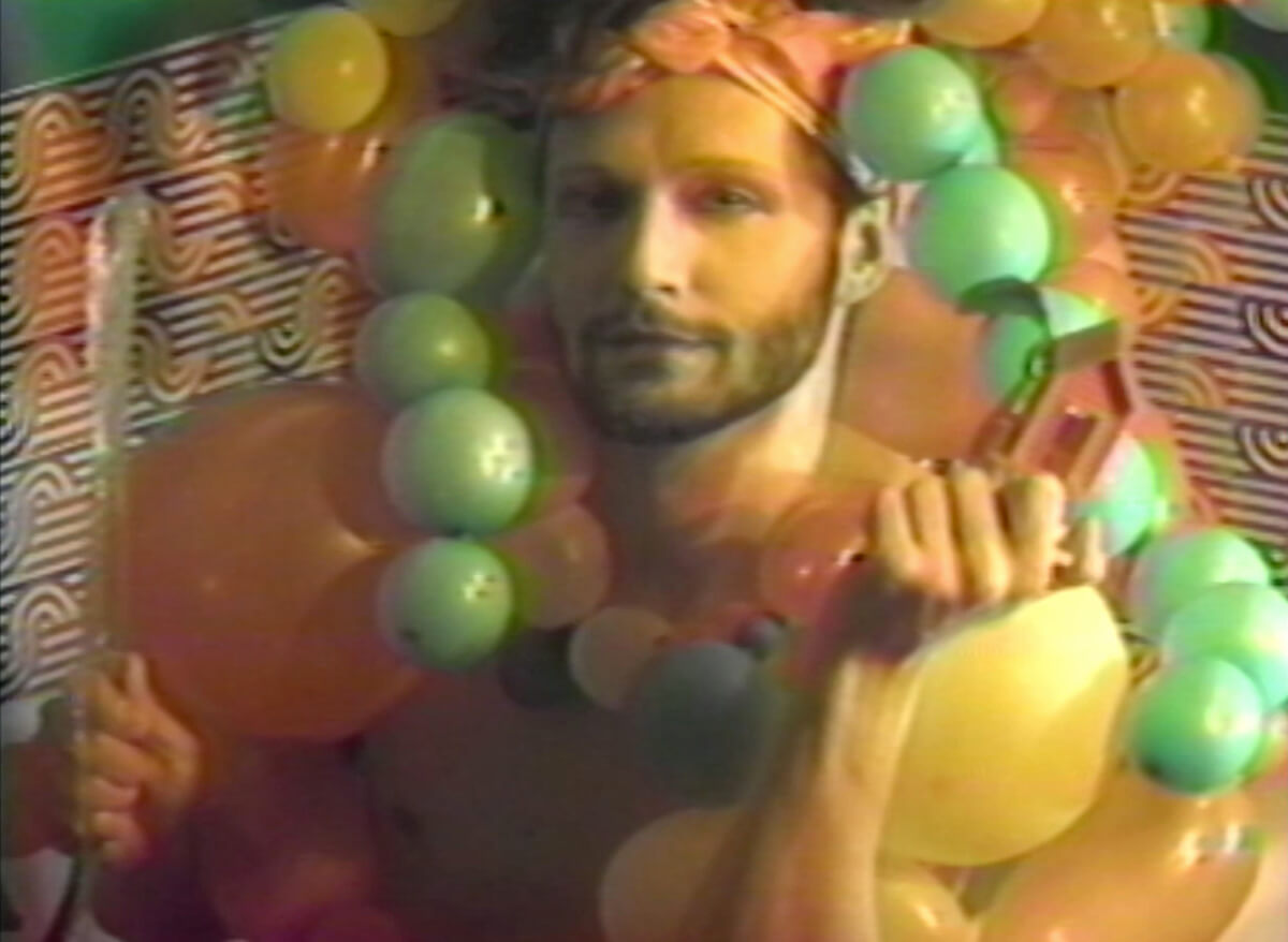 Stephen Varble, Still from <em>Journey to the Sun</em> 1978-1983. Video, running time 82 mins. Courtesy Leslie-Lohman Museum.