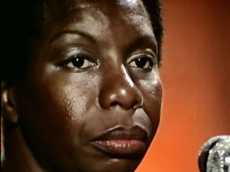Nina Simone at Montreux Jazz Festival, 1976. Video Still.
