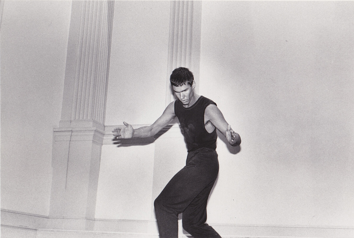 John Bernd, St. Mark's Church in-the-Bowery, NYC, January 1, 1985. Photo: Gene Bagnato