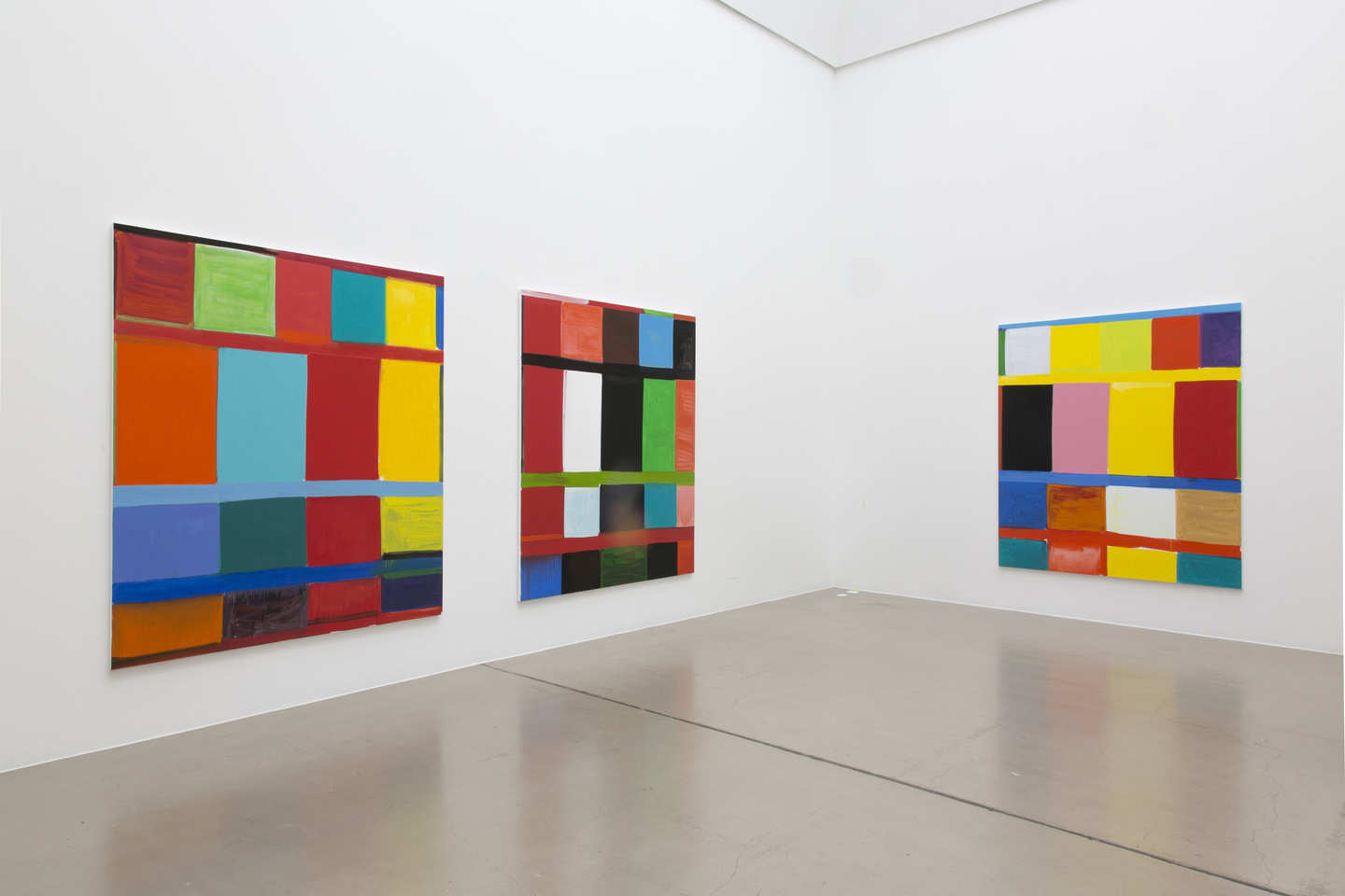 Stanley Whitney, installation view, Documenta Halle, Kassel. Photo: Roman März